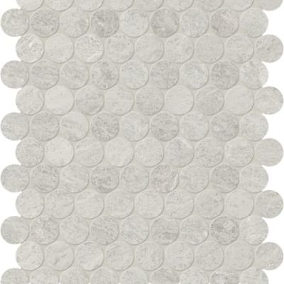 Anatolia Anciano Grigio Penny Round Mosaic Honed 5001-0247-0