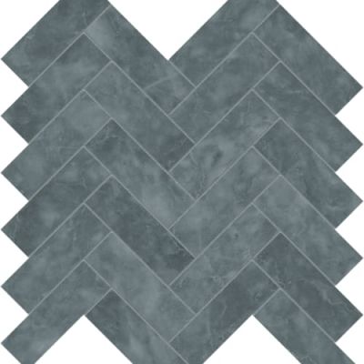 Anatolia Aqua Intenso Herringbone Mosaic Brushed 5001-0254-0