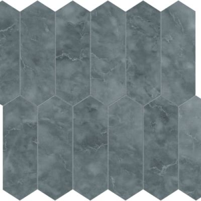 Anatolia Aqua Intenso Picket Mosaic Brushed 5001-0256-0