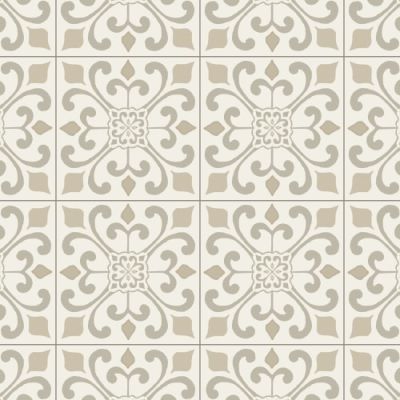 Armstrong Flooring Cushionstep Amador Medallion Crème 12′ B3381401