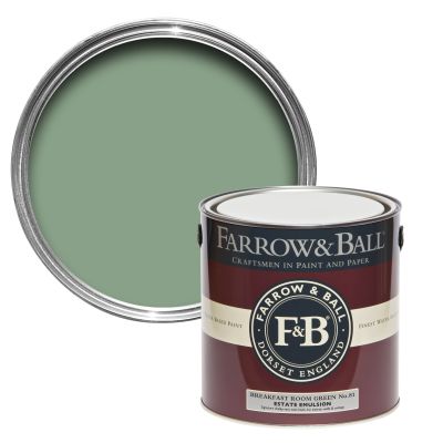 Farrow And Ball Current Palette Breakfast Room Green 5029496118100