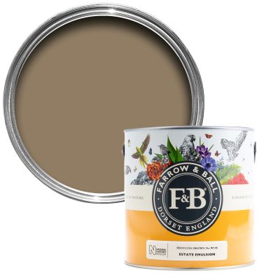 Farrow And Ball Colour By Nature Broccoli Brown 5029496001105