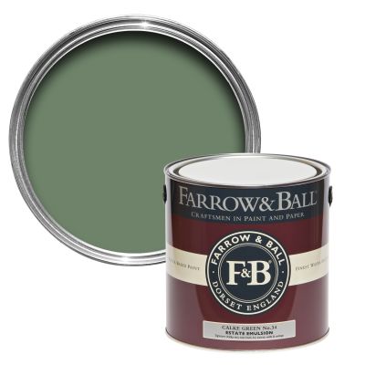 Farrow And Ball Current Palette Calke Green 5029496113402