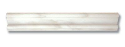 Stone Trim Akdo  12” Grand Molding Calacatta (H) White, Gray, Taupe MB1203-GM12H0