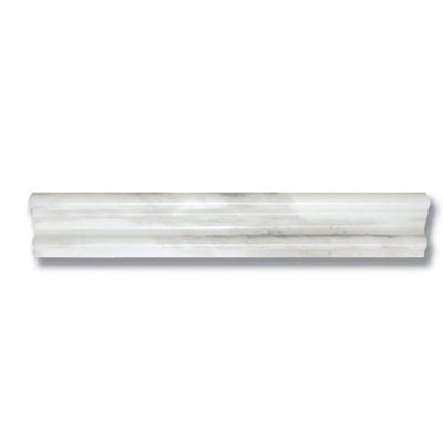 Stone Trim Akdo  12” Grand Molding Calacatta (P) White, Gray, Taupe MB1203-GM12P0