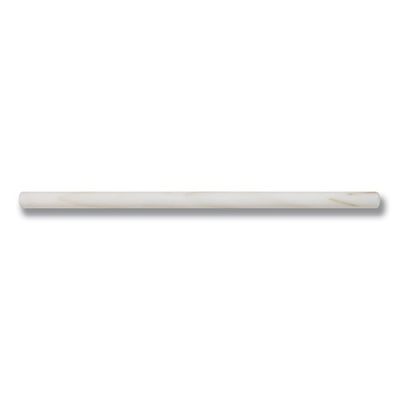 Stone Trim Akdo  12” Narrow Liner Calacatta (P) White, Gray, Taupe MB1203-NL12P0