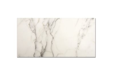 Stone Tile Akdo  12” x 24” Calacatta (H) White, Gray, Taupe MB1203-1224H0