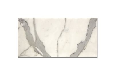 Stone Tile Akdo  12” x 24” Calacatta (P) White, Gray, Taupe MB1203-1224P0