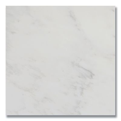 Stone Tile Akdo  18” x 18” Carrara Bella (H) White, Gray MB1604-1818H0