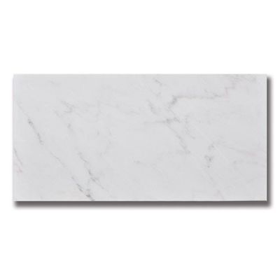 Stone Tile Akdo  18” x 36”  Carrara Bella (H) White, Gray MB1604-1836H0