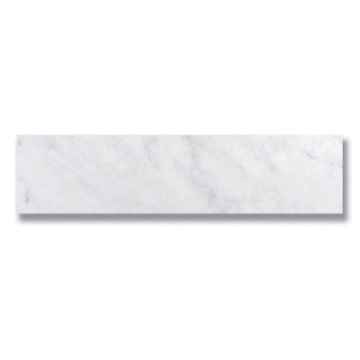 Stone Tile Akdo  2” x 8” Carrara (H) White, Gray MB1130-0208H0