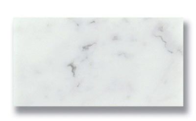 Stone Tile Akdo  3” x 6”  Carrara (H) White, Gray MB1130-0306H1