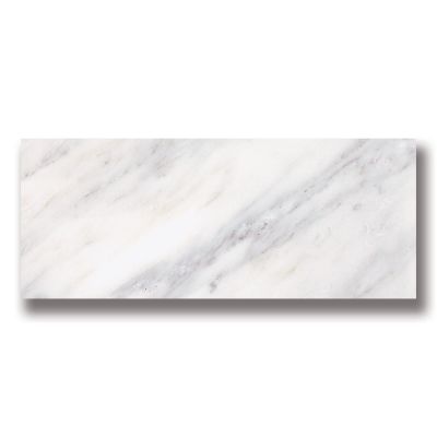 Stone Tile Akdo  3” x 9”  Carrara Bella (P) White, Gray MB1604-0309P0