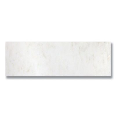 Stone Tile Akdo  4” x 12”  Carrara Bella (H) White, Gray MB1604-0412H0