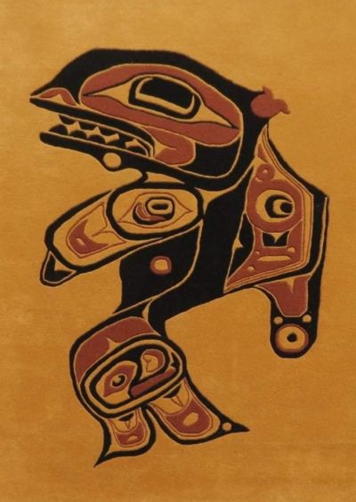 Jordans Signature Series First Nations Orca Gold/Multi 7’0″ x 9’0″ FirstNationsOrcaGold/Multi~7×9