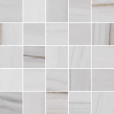 Florida Tile Alustra Majestic White Lasa Matte M12 Mosaic FTIALU10M12