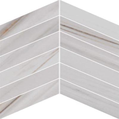 Alustra Florida Tile Majestic White Lasa FTIALU10PM2x6CHEV