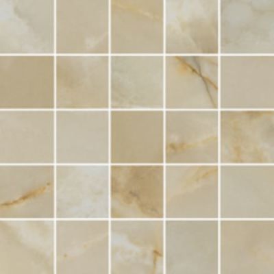 Florida Tile Alustra Opulent Beige Onyx Matte M12 Mosaic FTIALU30M12