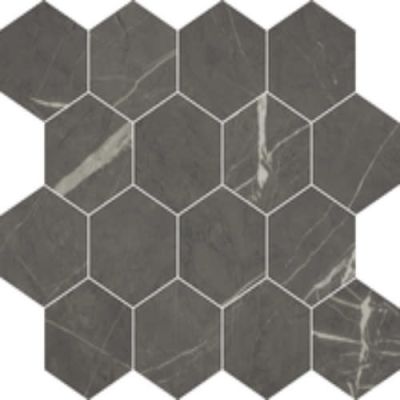 Alustra Florida Tile Sovereign Gray FTIALU40PM3x3HEX