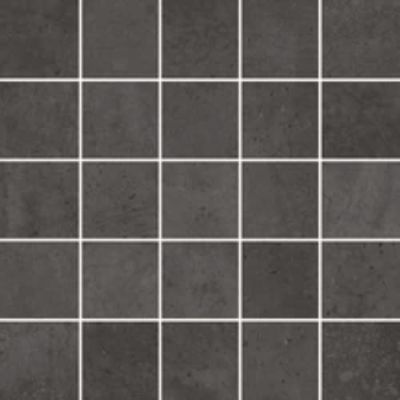 Florida Tile Artecrete Black M12 Mosaic FTIATC50M12