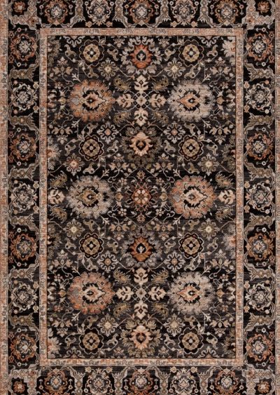 Jordans Signature Series Kashan 5141k Ebony 3’3″ x 4’10” Kashan5141KEbony33x410