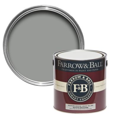 Farrow And Ball Current Palette Manor House Gray 5029496876512