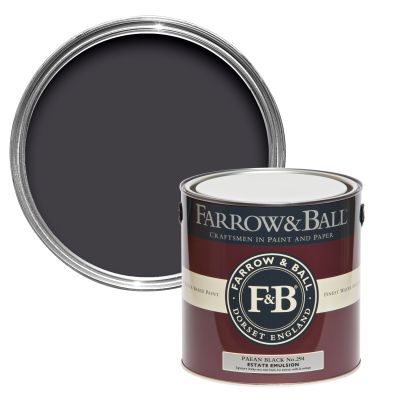 Farrow And Ball Current Palette Paean Black 5029496879414