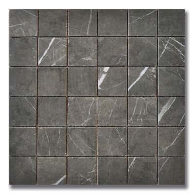 Stone-look Akdo  Renaissance 2” x 2” Charming (P) White, Gray PO2315-M002P0