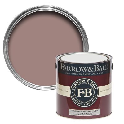 Farrow And Ball Current Palette Sulking Room Pink 5029496879513