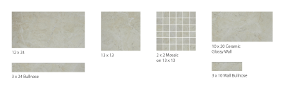 Surface Art Venetian Concepts Collection Majestic Ivory Stone VenetianConceptsCollectionMajesticIvoryStone22GlossyMosaicMarble