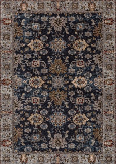 Jordans Signature Series Tajiran II 52b Navy Blue 2’3″ x 7’6″ TajiranII52BNavyBlue23x76