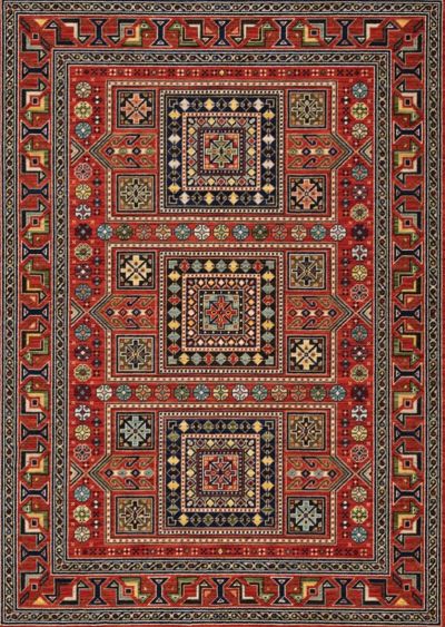 Jordans Signature Series Turkoman 2c Wine 3’3″ x 4’10” Turkoman2CWine33x410