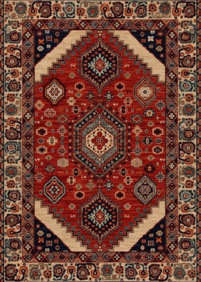 Jordans Signature Series Turkoman 4150c Red/Beige 3’3″ x 4’10” Turkoman4150CRed/Beige33x410