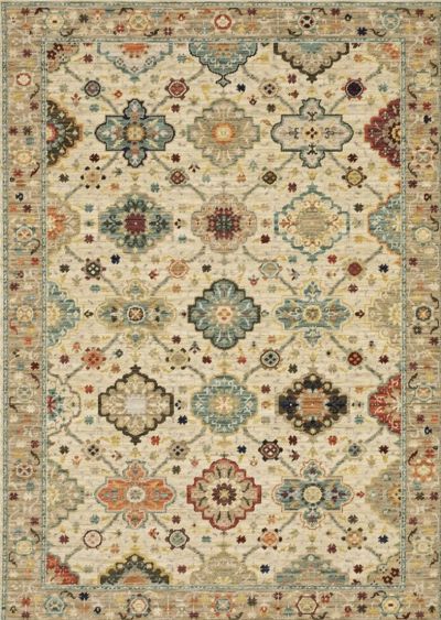 Jordans Signature Series Turkoman 4601w Ivory 3’3″ x 4’10” Turkoman4601WIvory33x410