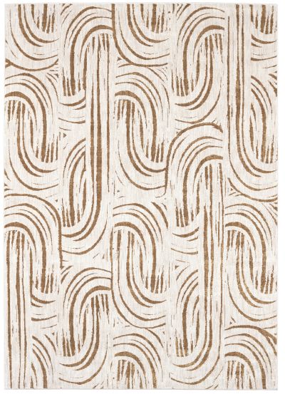 Karastan Rugs Artisan Equilibrium Brushed Gold by Scott Living Antique White 5’3″ x 7’10” 9167910037063094SG