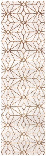 Karastan Rugs Artisan Celeste Brushed Gold by Scott Living Antique White 2’4″ x 7’10” Runner 9168010037028094SG