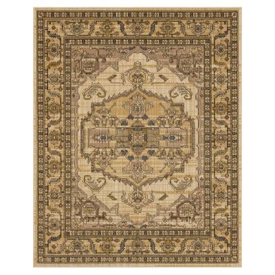 Karastan Rugs Bedouin Aghstafa Gold 9’6″ x 12’11” 9259810034114155IP