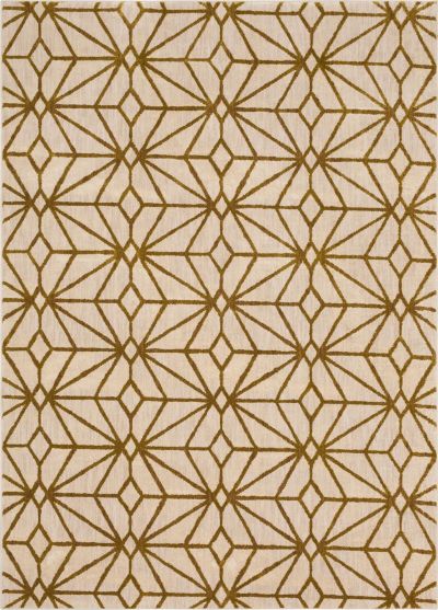 Karastan Rugs Artisan By Scott Living Celeste Brushed Gold 5’3″ x 7’10” 9168010037063094SG