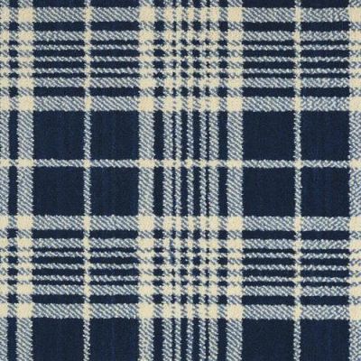 Nourison Gingham Plaid Gingp Navy 1-GINGPNAVYBR1302WV