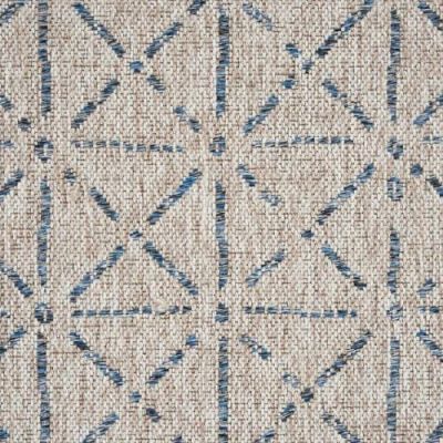 Nourison Seasons Modern Lattice Coastal 1-MDNLTCOASTBR1302PP