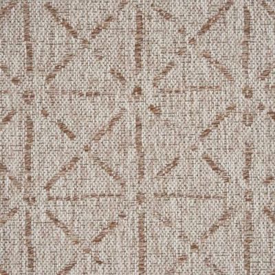 Nourison Seasons Modern Lattice Natural 1-MDNLTNATRLBR1302PP