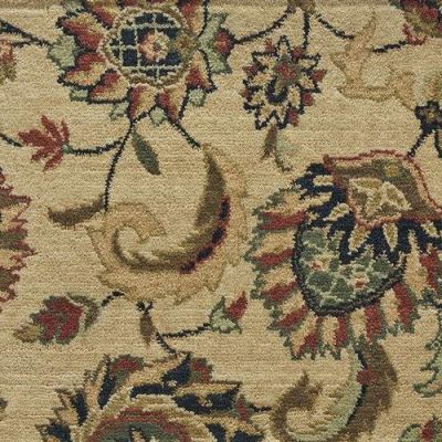 Nourison Grand Parterre Kashan Elite Pt01 Beige 1-PT01BEIGEBR1309WV