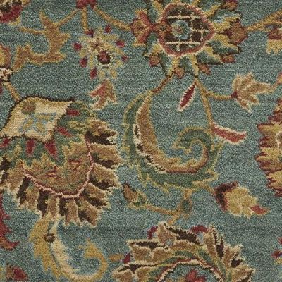 Nourison Grand Parterre Kashan Elite Pt01 Blue 1-PT01BLUEBR1309WV