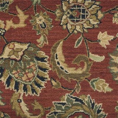 Nourison Grand Parterre Kashan Elite Pt01 Rust 1-PT01RUSTBR1309WV