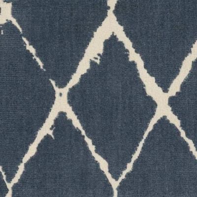 Nourison Twilight Trellis Twtrl Medium Blue 1-TWTRLMEDBLBR1208WV