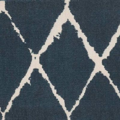 Nourison Twilight Trellis Twtrl Navy 1-TWTRLNAVYBR1208WV