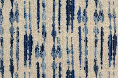 Nourison Brushworks Variegated Vargt Grey BLUE 1-VARGTBLUEBR1208WV