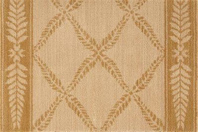 Nourison Chateau Normandy No21 Brown/Green Runner BEIGE CHATENO21BEIGE