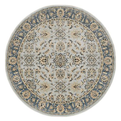 Radici USA Alba 1596 Soft Mint 5’3″ x 5’3″ Round 15965015SOFTMINT