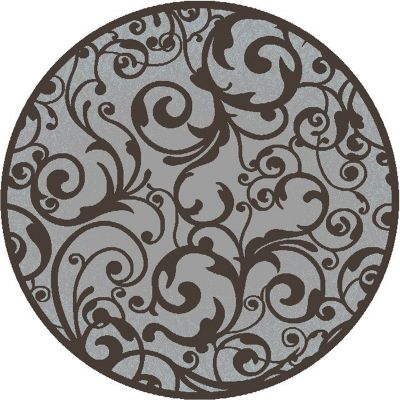 Radici USA Pisa 1845 Grey 5’3″ x 5’3″ Round 18450024GREY